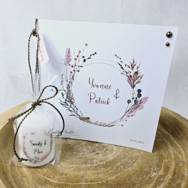 Einladungskarte -Gräser-